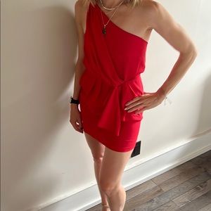 BCBGeneration One Should Mini Red Dress